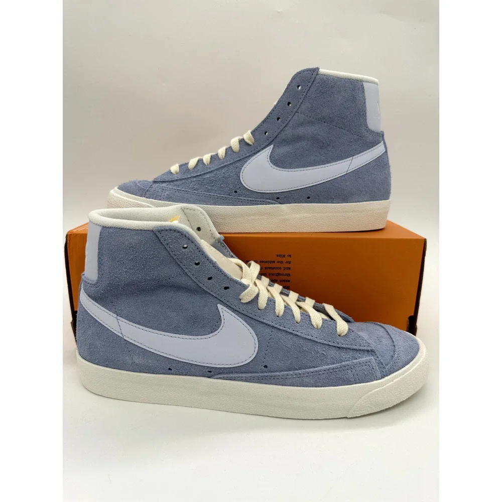 Nike Blazer Mid ‘77 Vintage Women's size 12 Men’s 10.5 Blue shoes DV7006 400